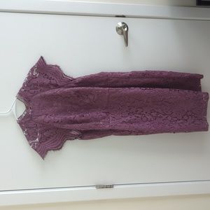 NWOT Petite Lace Midi Dress
